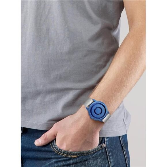 Magnetic Bead Analog Watch - Stainless Steel Strap and Unique Pointer Design - Picture 2 of 7